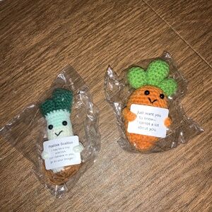 positive crochet vegetables bundle